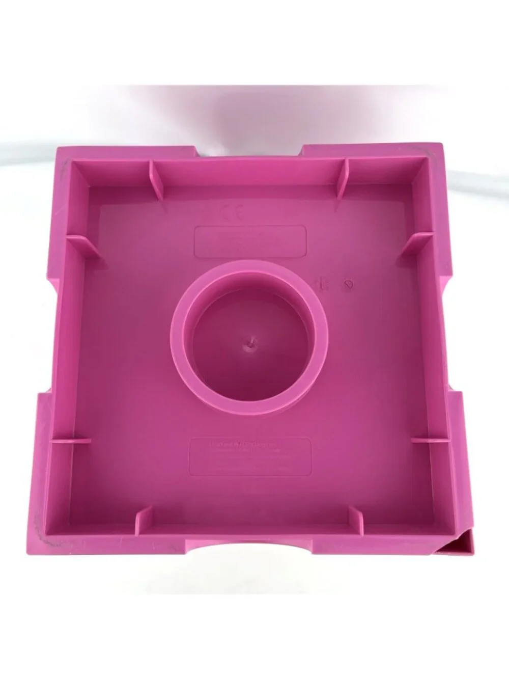 LEGO Pink Storage Brick 2x2 Cube 4 Stud Stackable Container Box #234